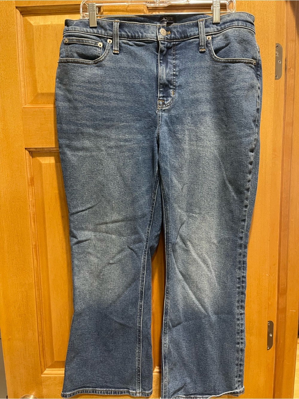 J Crew Factory Mid-Rise Ankle Flare Crop 32